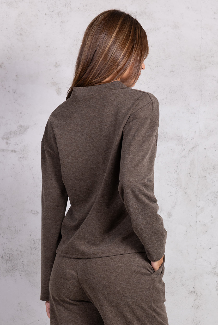 Cardigan Comfort|Colore:Marrone