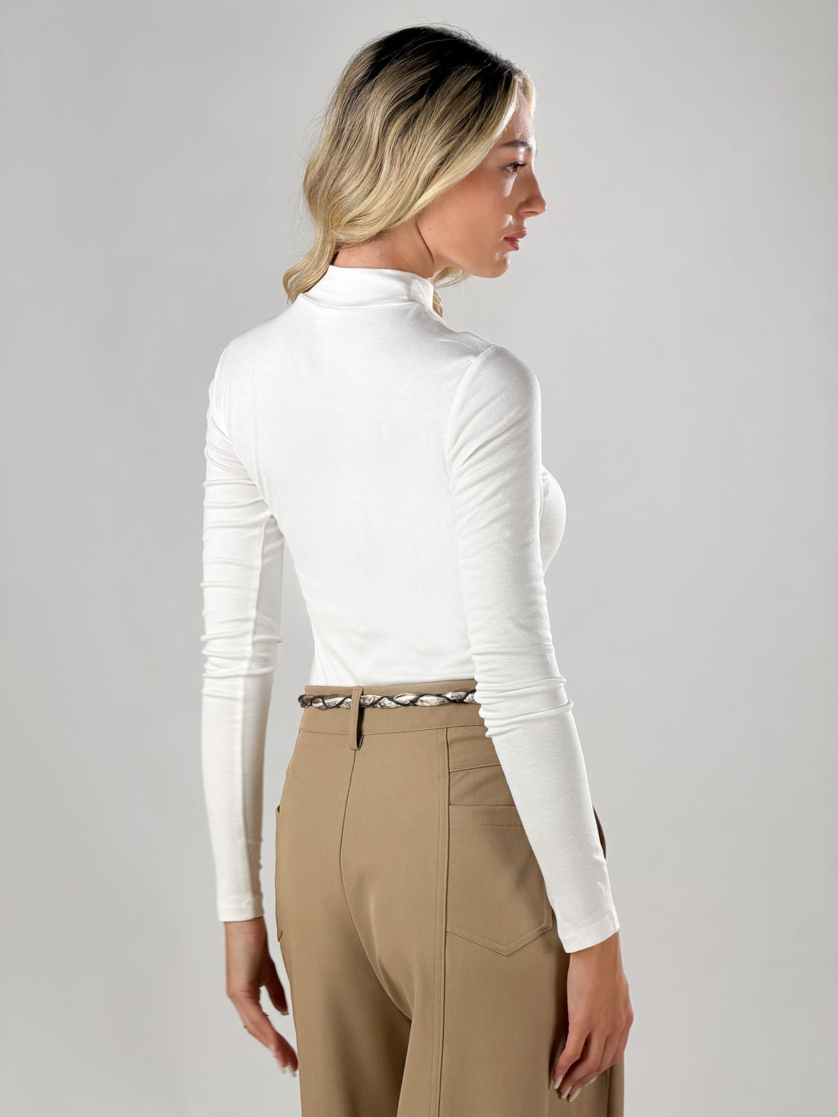 Body  collo lupetto|Colore:Bianco