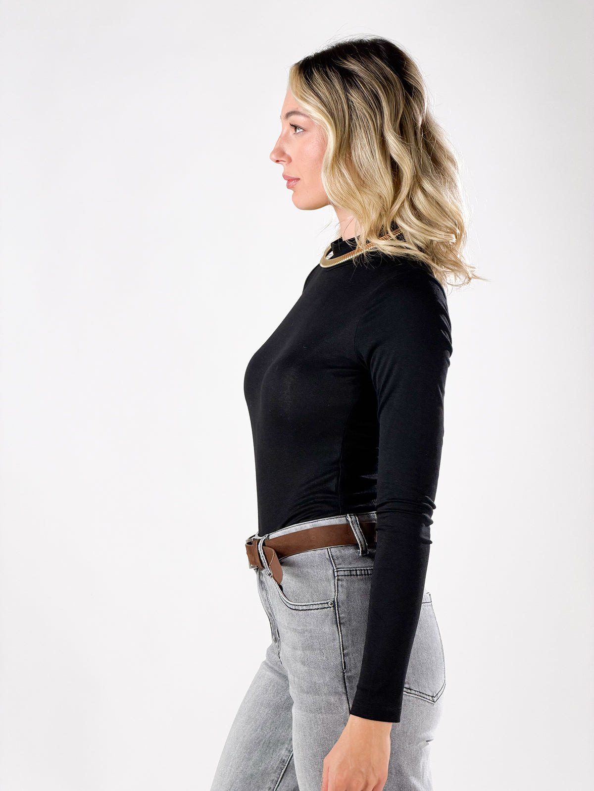 Body  collo lupetto|Colore:Nero