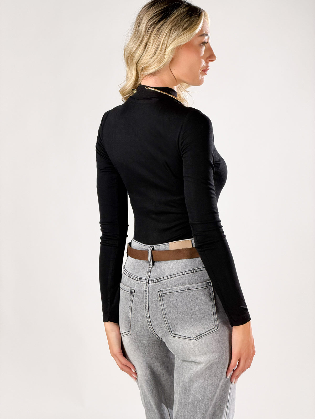 Body  collo lupetto|Colore:Nero