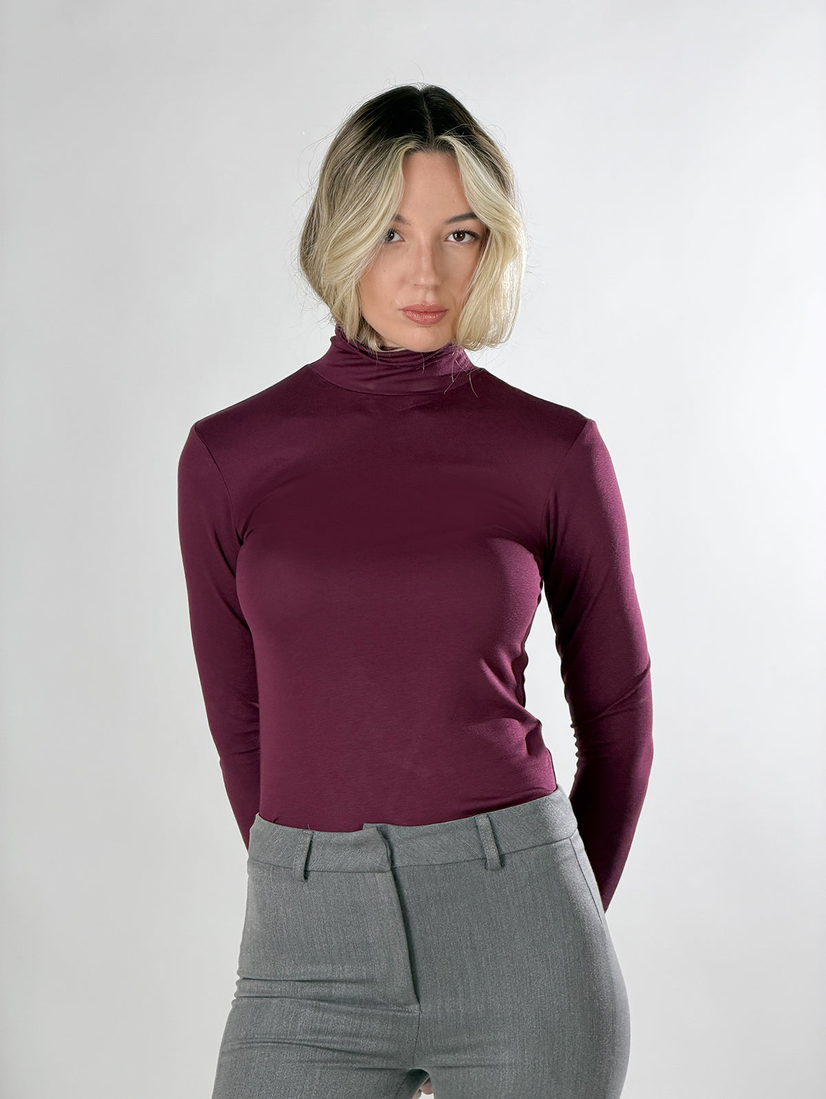 Maglia dolce vita|Colore:Vino