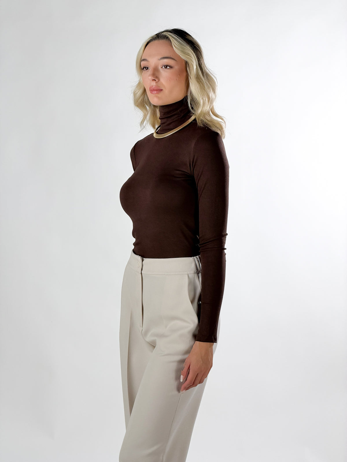 Maglia dolce vita|Colore:Marrone