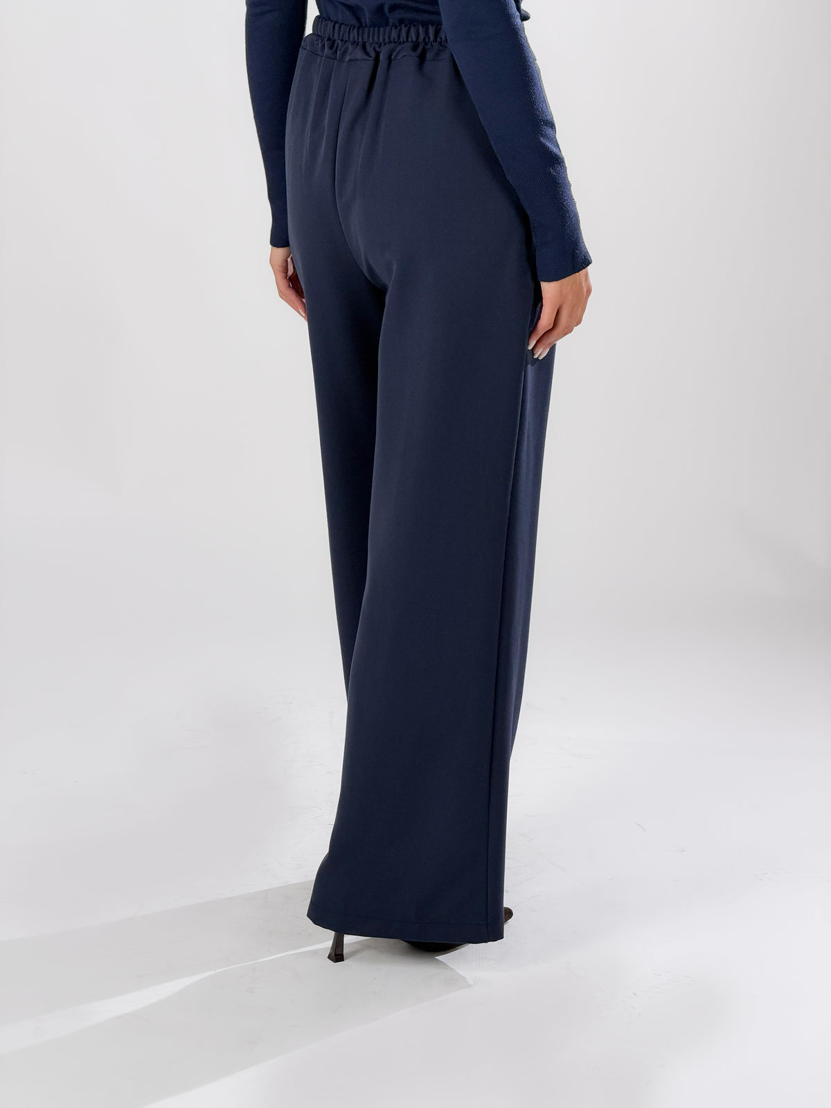 Pantalone sailor wide leg|Colore:Blue