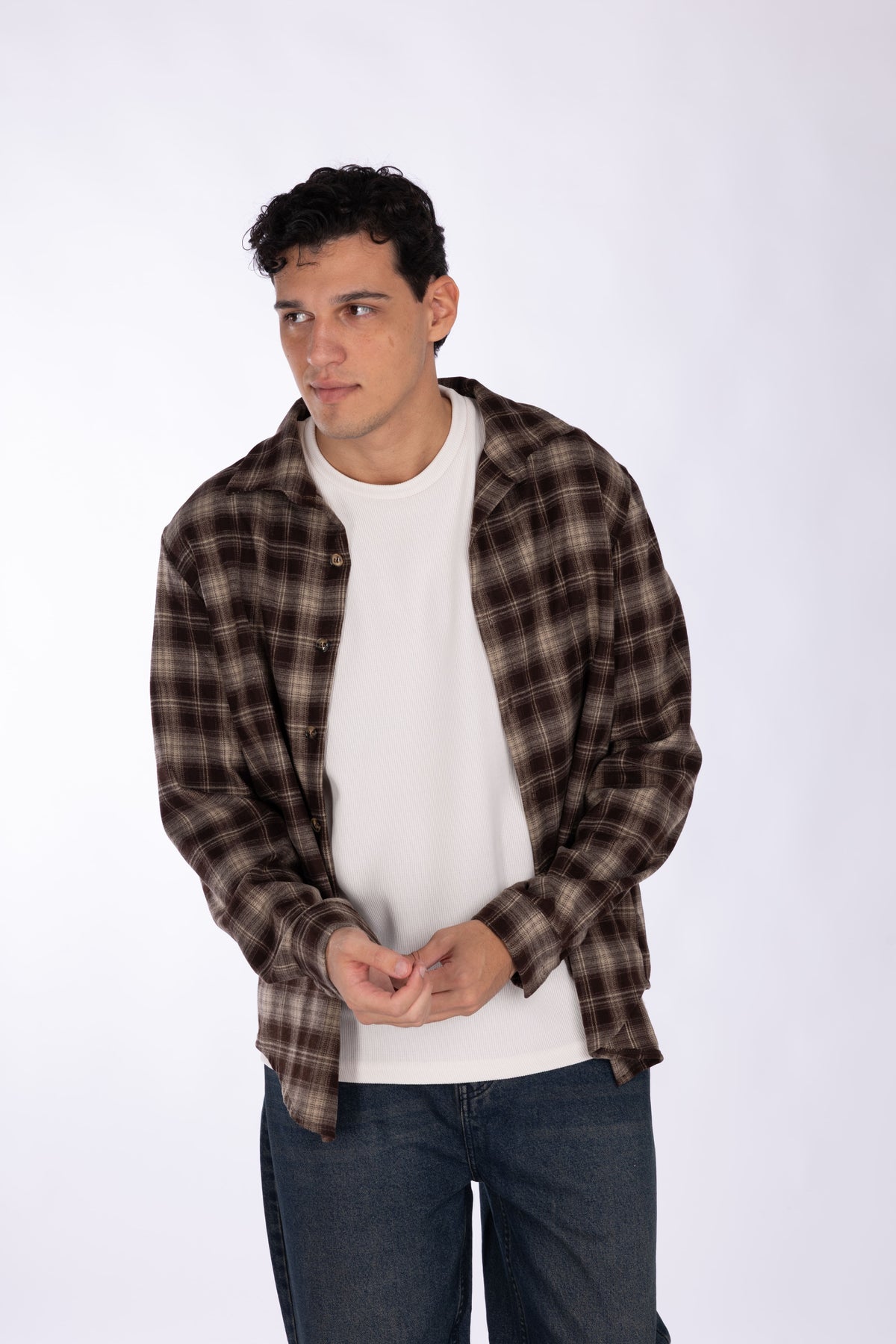Camicia lumberjack|Colore:Marrone