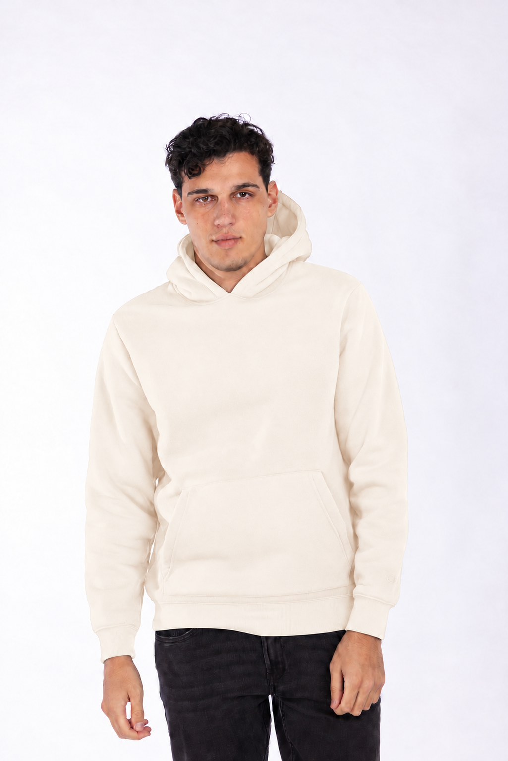 Felpa con cappuccio|Colore:Burro