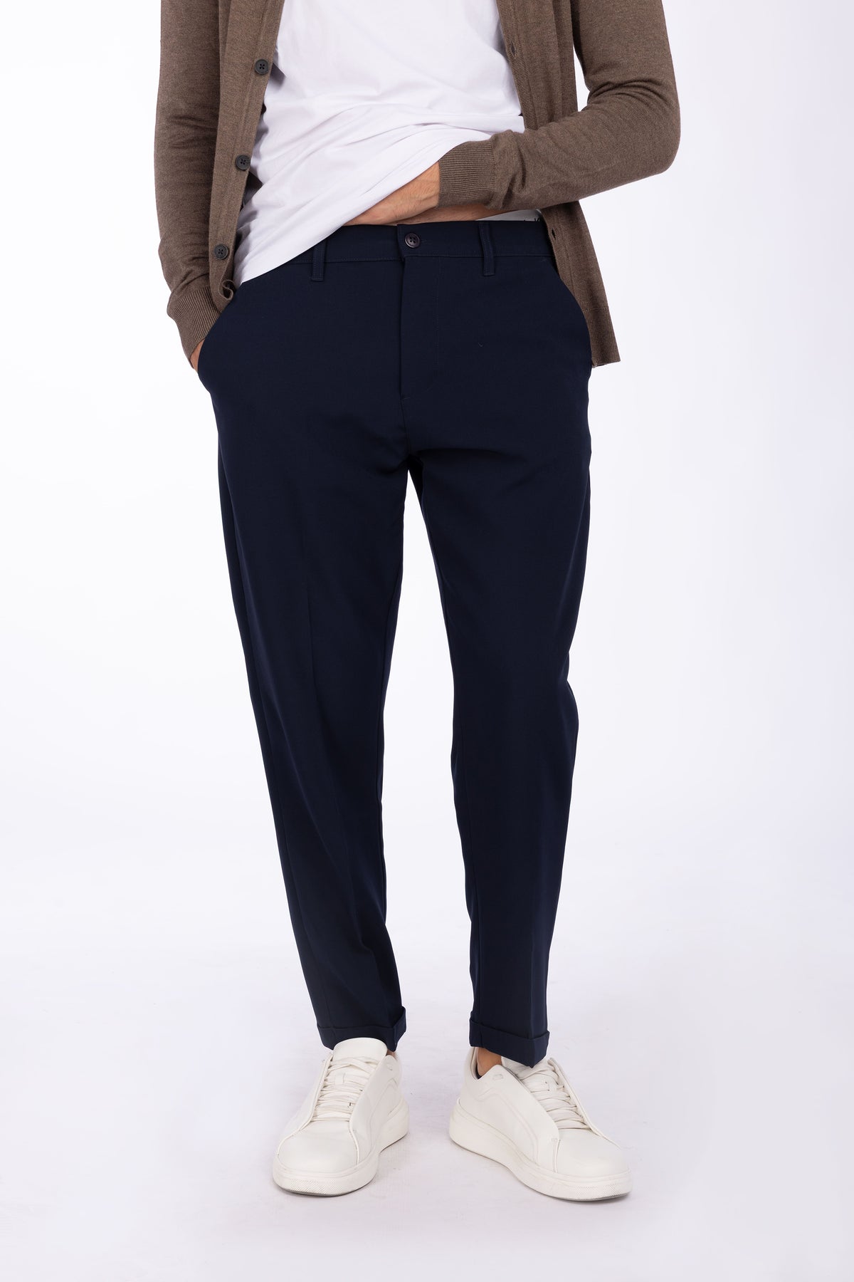 Pantaloni tasche a filo |Colore:Blue