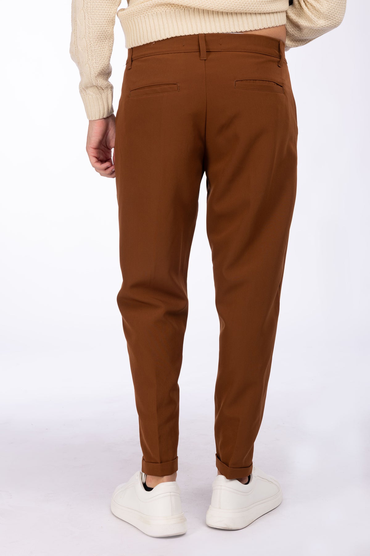 Pantaloni tasche a filo |Colore:Moro
