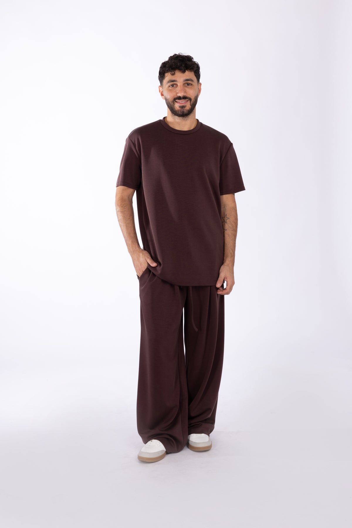Maglia Boxy fit|Colore:Marrone