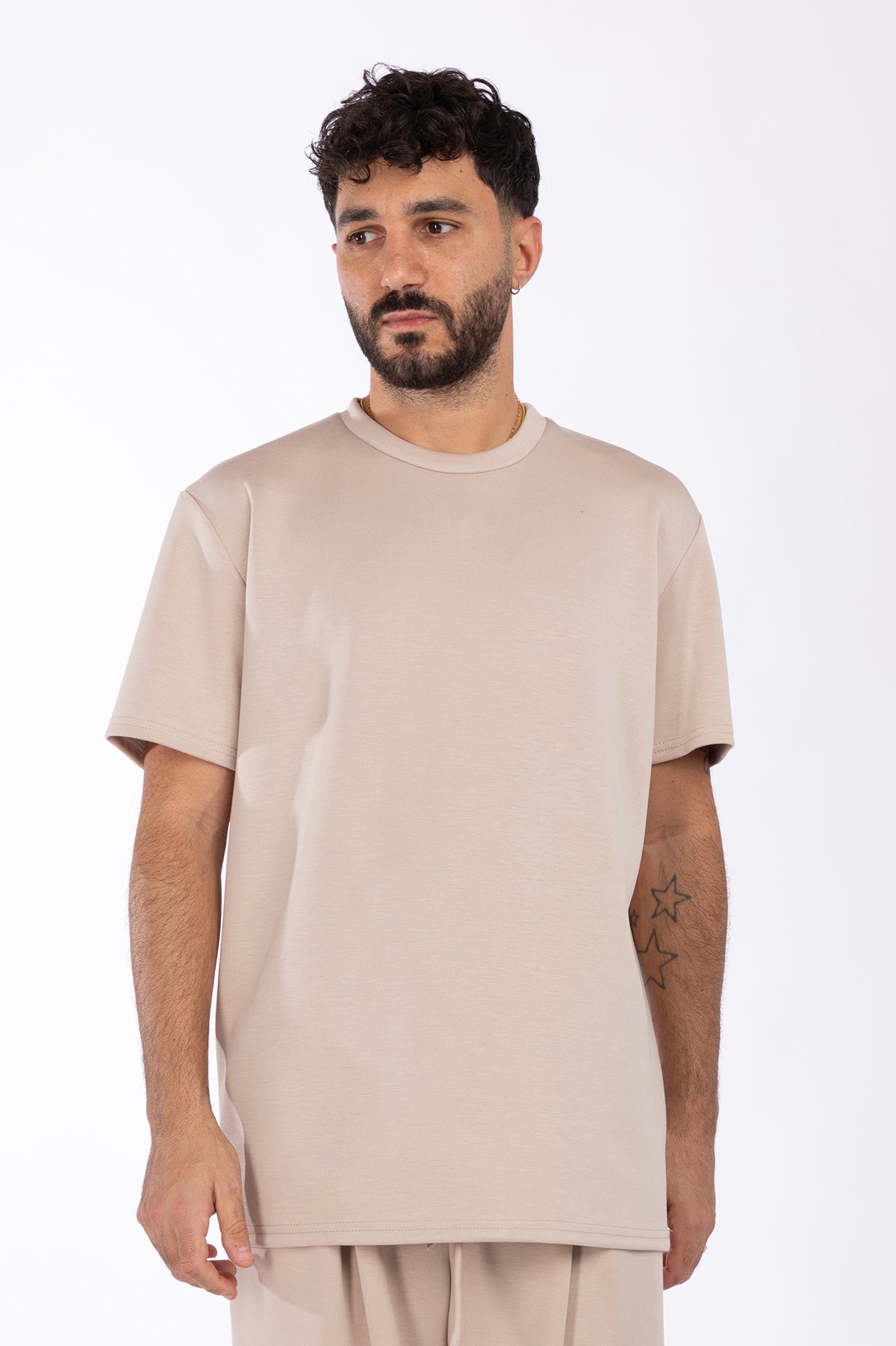 Maglia Boxy fit|Colore:Beige