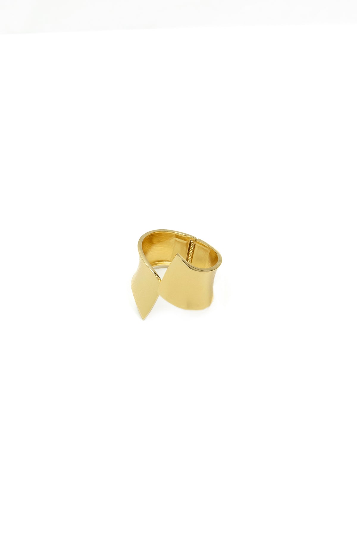 Bracciale rigido scultoreo|Colore:Oro
