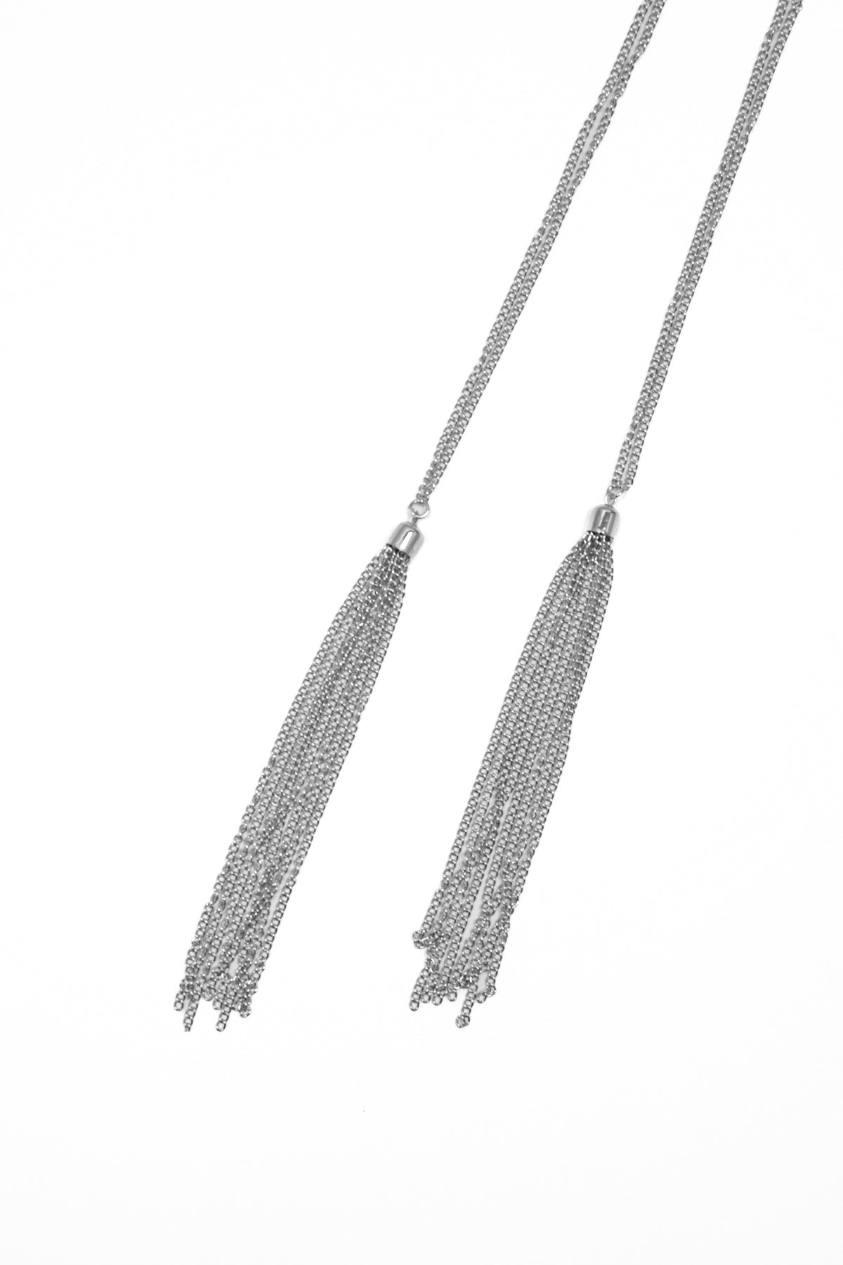 Collana cravatta|Colore:Argento