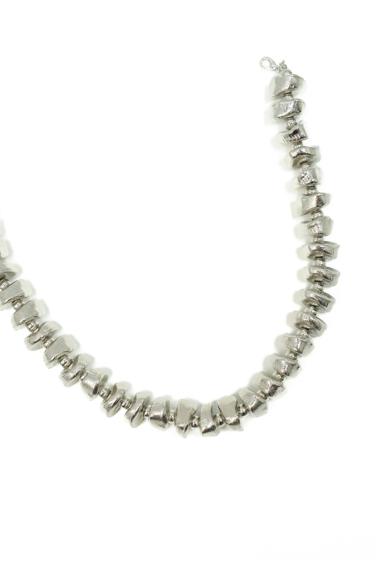 Collana geometrica|Colore:Argento