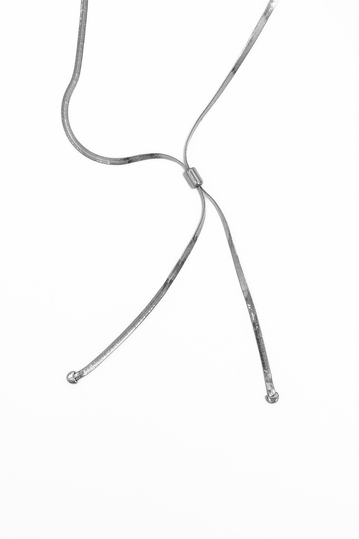Collana bolo tie|Colore:Argento