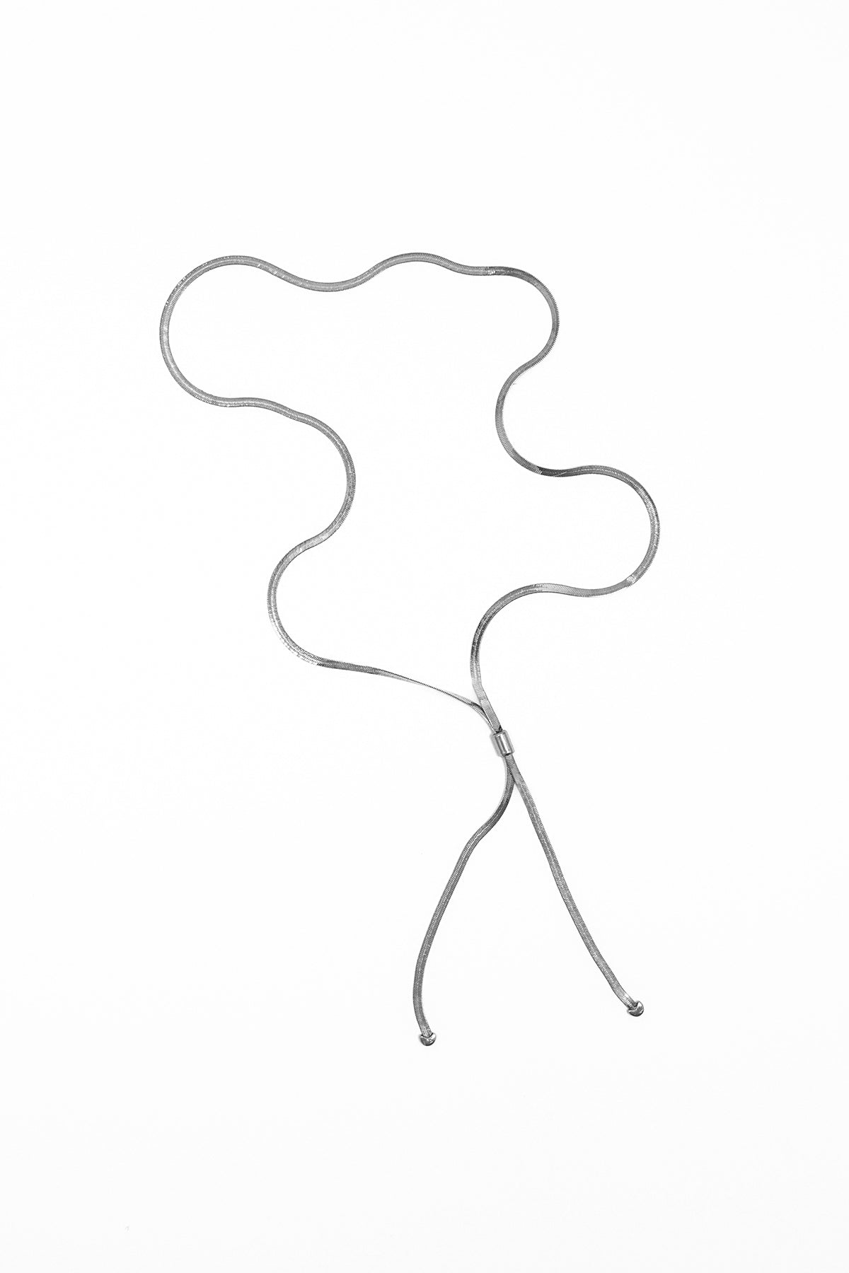 Collana bolo tie|Colore:Argento