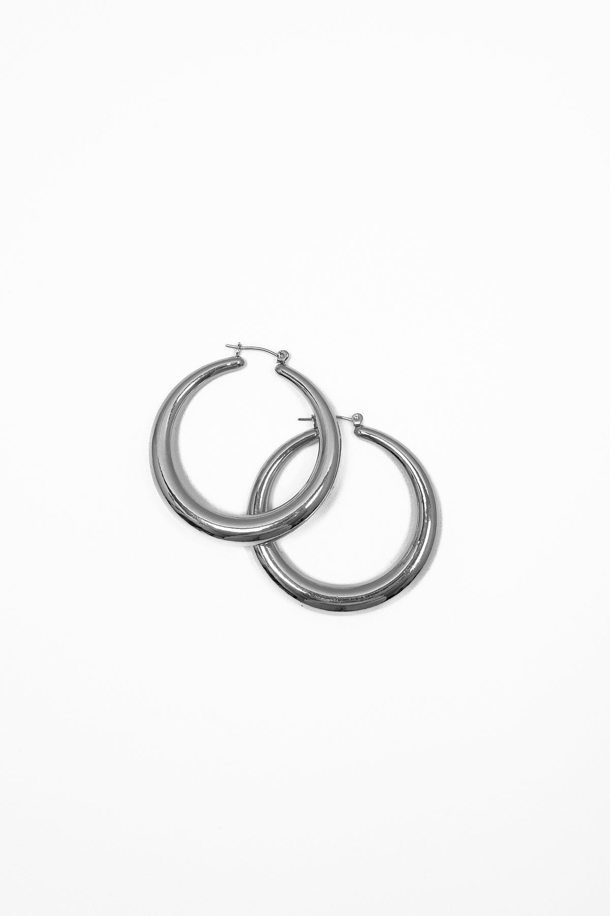 Coppia di orecchini forme geometriche |Colore:Argento
