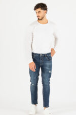 Jeans 5 tasche cropped - immagine 4
