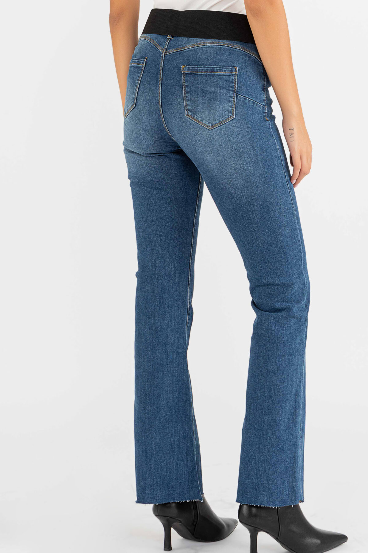 Jeans zampa taglio vivo - immagine 3