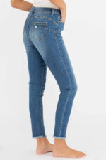 Jeans skinny frangettine - immagine 3
