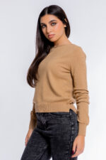 Maglioncino cropped lurex